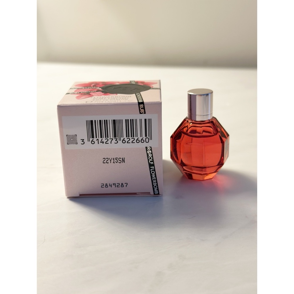 Viktor&Rolf Flowerbomb Ruby Orchid Eau De Parfum EDP Mini Splash 7ml/0.24oz NIB